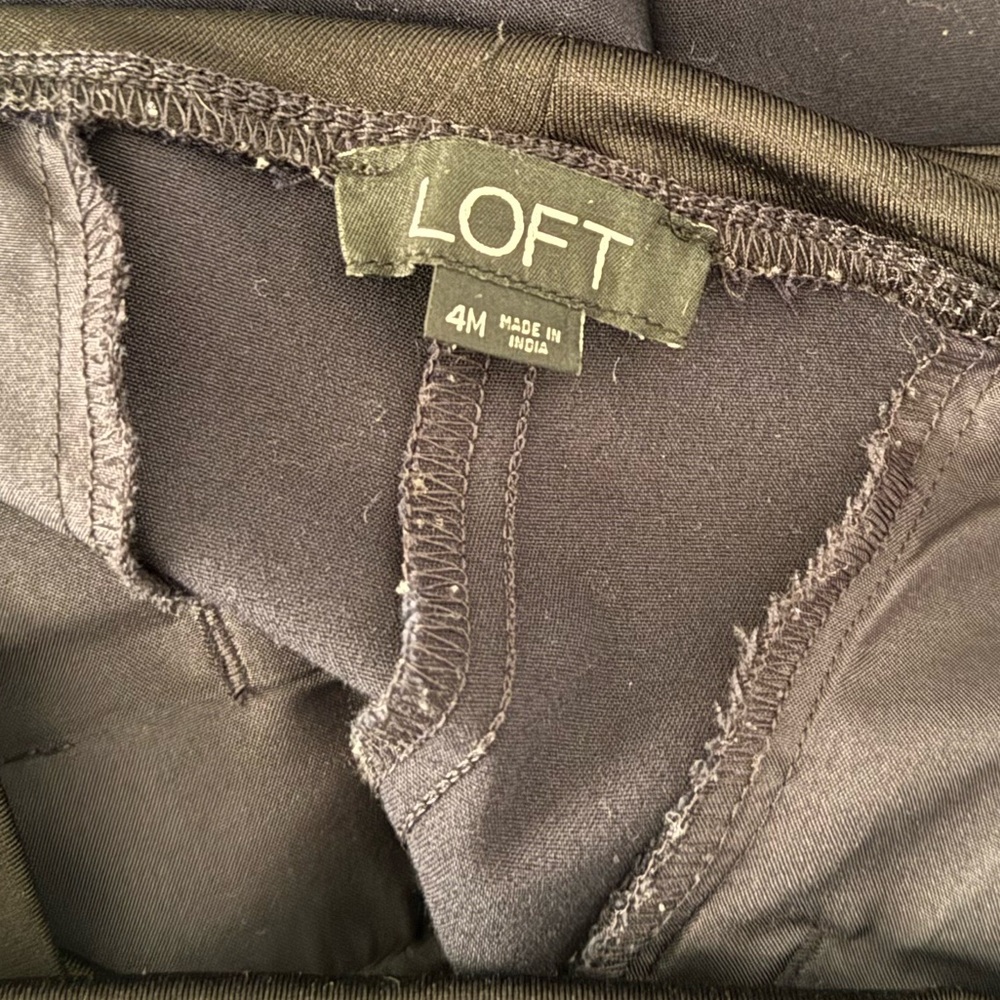 LOFT Maternity Skinny Pants Forever Navy Size 4 - Picture 5 of 5